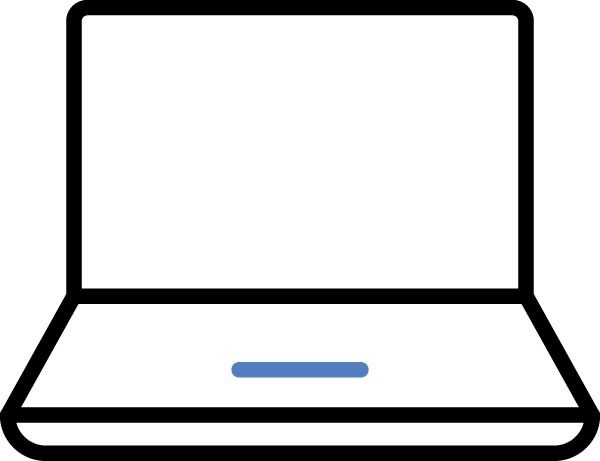 ノートパソコン イラスト
